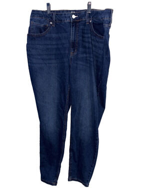 No Boundaries Skinny Jeans Junior Plus Size 20 Dark Wash High Rise Stretch Denim